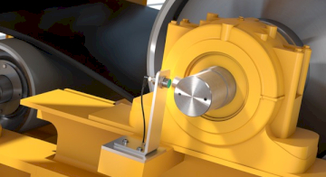 Індуктивний датчик Pepperl+Fuchs та монітор швидкості обертання (реле швидкості) для виявлення заниженої швидкості стрічки